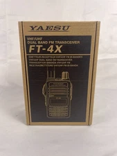 YAESU FT-4X Series VHF/UHF Dual-Band FM Handheld Transceiver