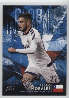 2016 Topps Apex Global Influence Blue 90/99 Pedro Morales #GI-PM 0o9