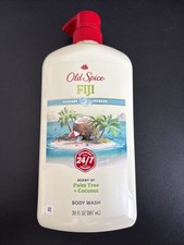 Old Spice FIJI Men's Body Wash Long Lasting Fresh Scent Palm Tree  Coconut 30oz