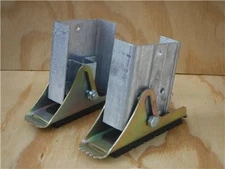 Extension Ladder Foot Shoe With Mounting Bracket For 300 lb. Orange Fiberglass