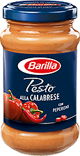 PESTO ALLA CALABRESE BARILLA PEPERONCINO ITALIANO GRANA PECORINO DOP SUGHI 190gr