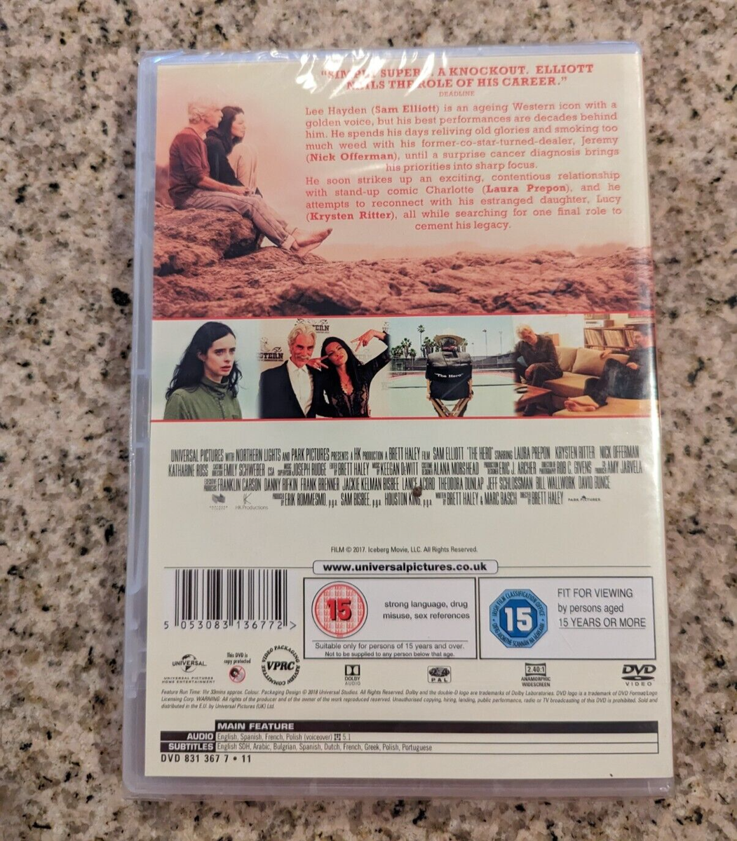 The Hero (DVD) Sam Elliott Laura Prepon Nick Offerman