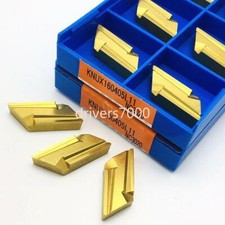 10 pezzi KNUX160405L NC3020 inserto in carburo cementato lama tornitrice scanalata