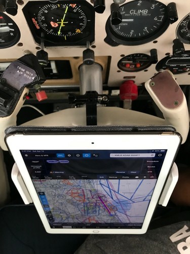 3-in-1 Airplane Yoke Mount for iPad iPhone Pilot EFB Tablet Phone Aircraft Plane - Afbeelding 11 van 12