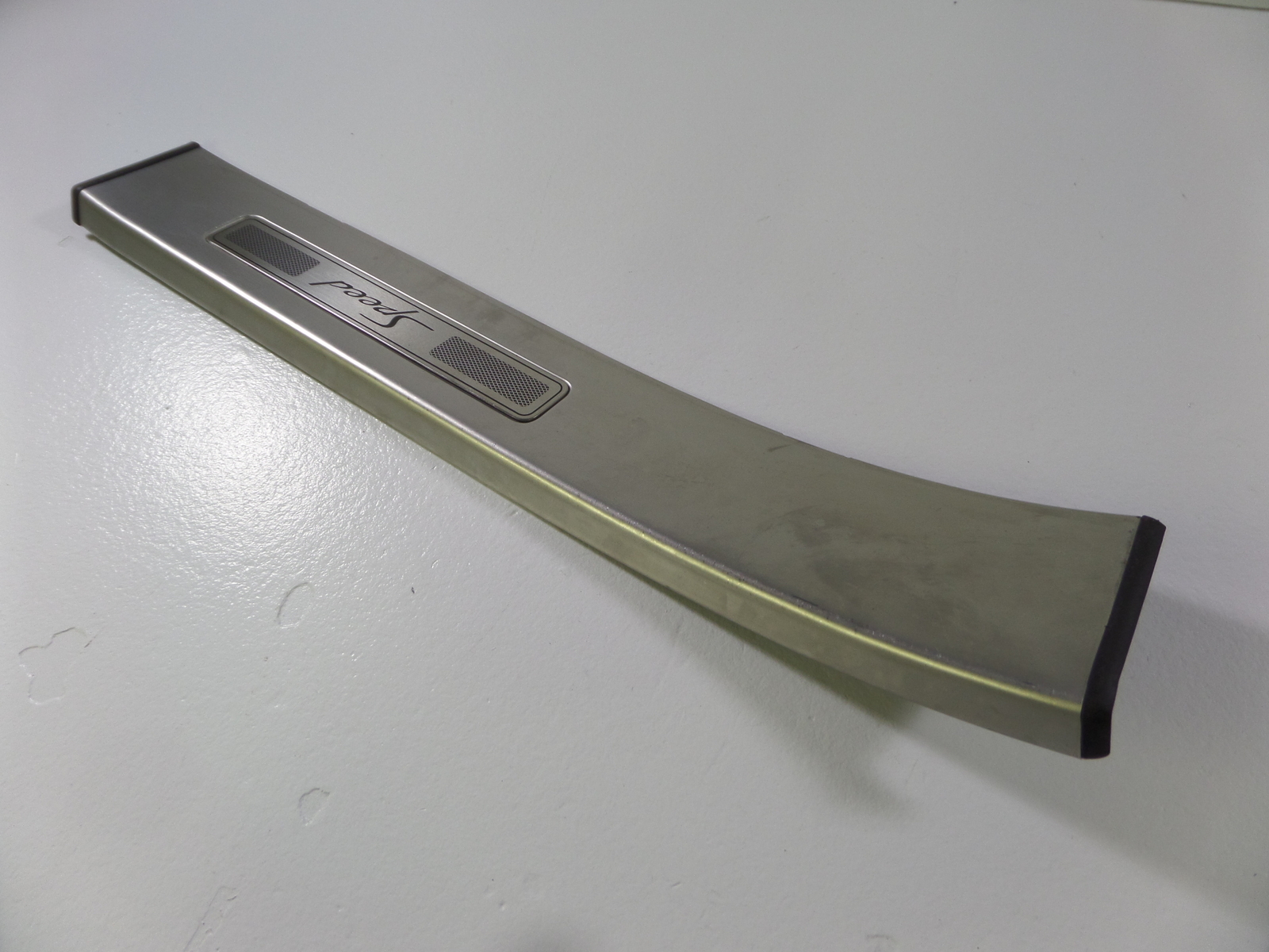 09-13 Bentley Continental Flying Spur SPEED Rear Left Door Sill Scuff Plate OEM