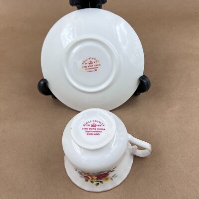 Royal Stanley Fine Bone China Staffordshire England Floral Tea