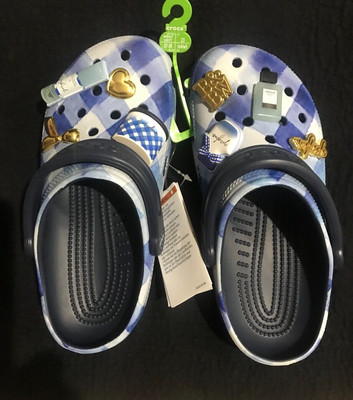 Bath & Body Works crocs Gingham  size 7