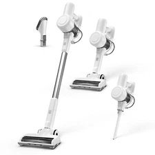 Cordless Vacuum Cleaner, Electric Rechargeable Vac with LED,Handheld Vacuum