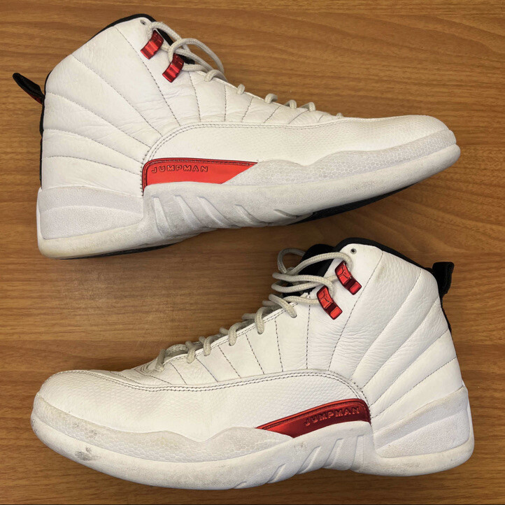 Nike Air Jordan 12 XII Retro Twist White Red Size 11