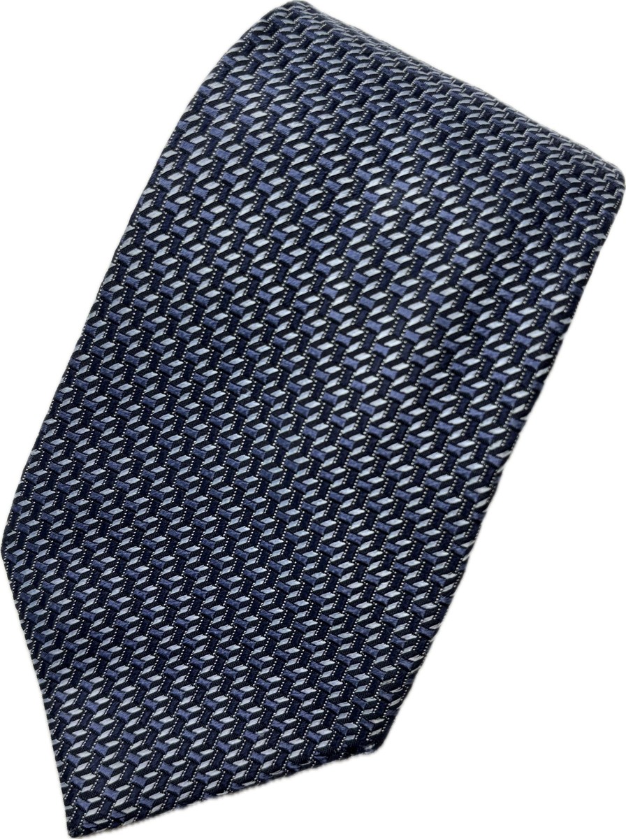 Salvatore Ferragamo Rare tie Blue all pattern silk from japan