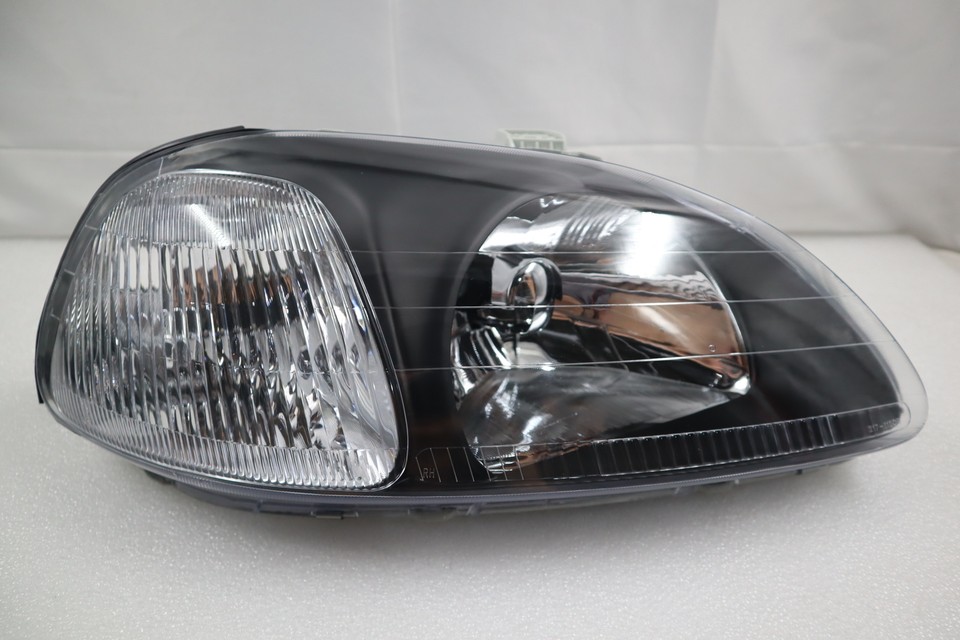 1996-1998 Honda Civic Type R Style EK9 EK4 EM1 JDM black Headlights CTR ...