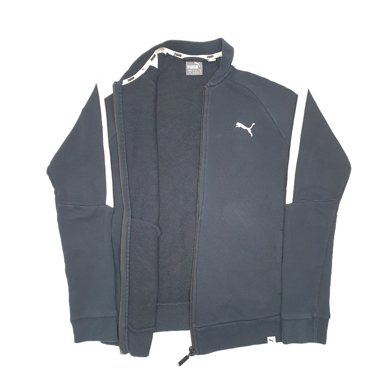 PUMA Full Zip Track Top Jumper Sweatshirt Womens S image 2