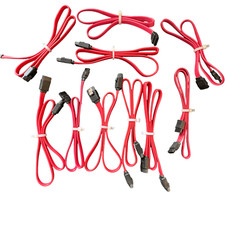 Lot de 10 Cordons SATA Femelle/Femelle 50cm (Reconditionné)