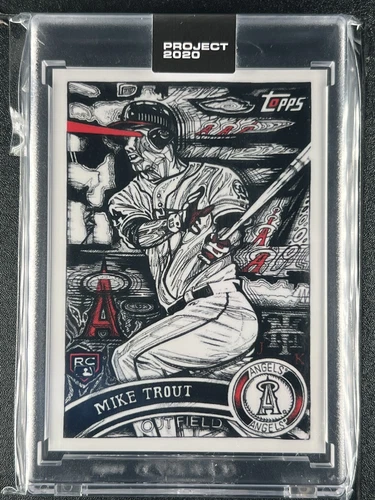 Trout, Mike - Topps Project 2020 - Card #121 - NO BOX