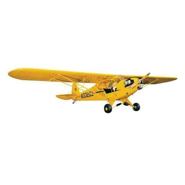 SIG Piper J3 Cub RC Model Aircraft Kit Yellow for sale online eBay
