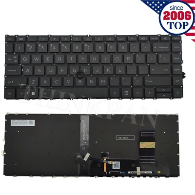 New US Backlit Keyboard for HP EliteBook 745 G7 745 G8 840 G7 840 G8 845 G7 G8