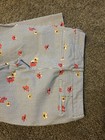 WOMENS OLD NAVY PIXIE MID RISE BLUE WHITE FLOWERED DRESS CAPRIS SIZE 6  — photo 6