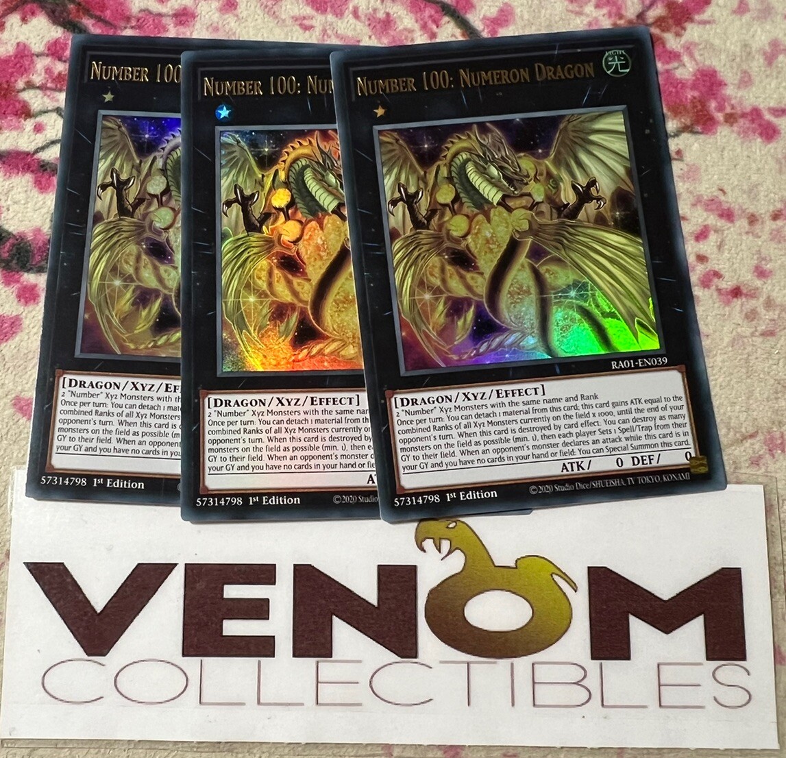 3x (M/NM) *EURO* Number 100: Numeron Dragon RA01-EN039 Ultra Rare 1st Ed YuGiOh | eBay 3x (M/NM) *EURO* Number 100: Numeron Dragon RA01-EN039 Ultra Rare 1st Ed YuGiOh | eBay