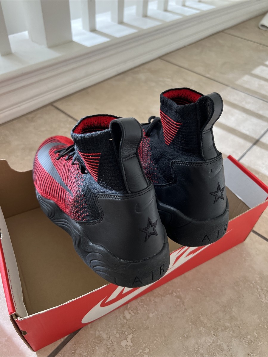 nike zoom mercurial flyknit Varsity Red Black Sz. 9.5 | eBay