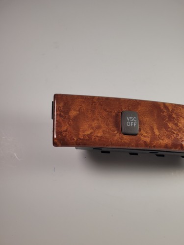 2001 - 2006 Lexus LS430 Center Console Wood Front Heated Seat VSC Switch OEM - Picture 2 of 8