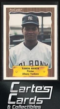 Ramon Manon 1990 ProCards #1175 Albany-Colonie Yankees