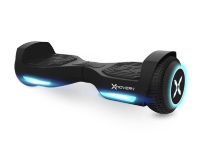 Hover-1 Rebel Kids Scooter w/LED Headlight, 6 m Max Speed, 130 lbs Max Weight