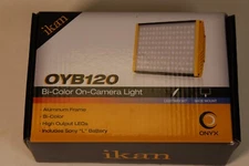 Ikan Onyx Bi-Color On-Camera Light Model No. OYB120