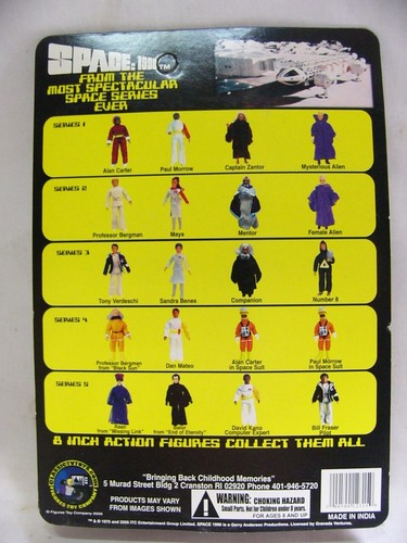 Space 1999 Sandra Benes 8" Doll Like MEGO 1975 2005 Figures Toy Company - Picture 4 of 4