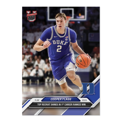 PRESALE PSA 10 Cooper Flagg 2024-25 Bowman U NOW Card #16 Duke RC 