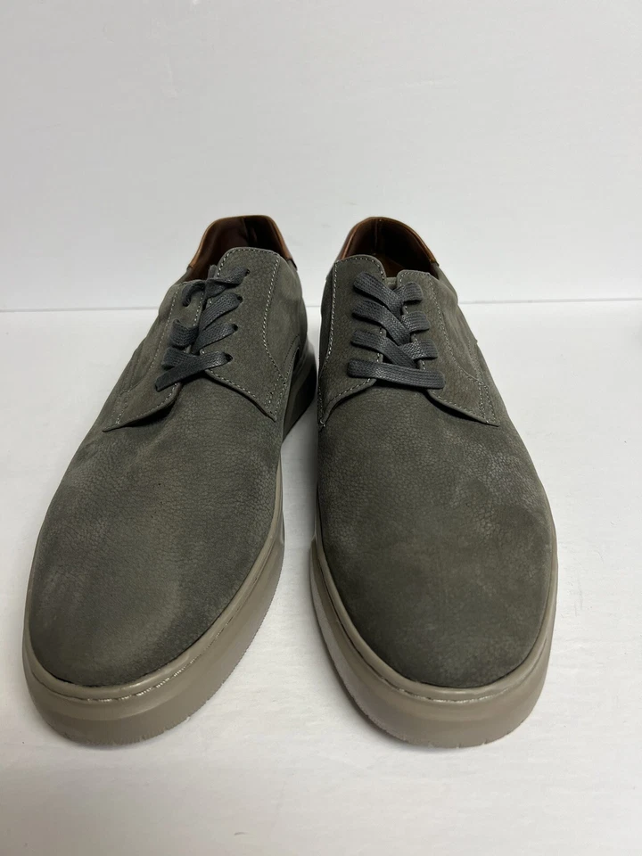 Florsheim Para Hombres Premier Puntera Lisa Oxford Gris 9.5 M Foto 3 de 4