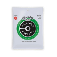 Martin MA140S Marquis Silked 80/20 Bronze Acoustic Guitar Strings Light