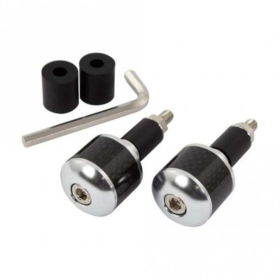 Bike It - Bar End With Carbon Insert (13mm & 18mm) - Ally
