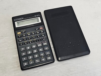Citizen SR-135T II, Vintage Scientific Calculator - Great Working Condition