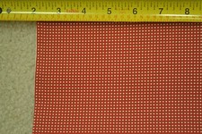 By 1/2 Yd, 44" Wide, White Dots on Red Quilt Cotton, Alexander Henry/2004, M6970