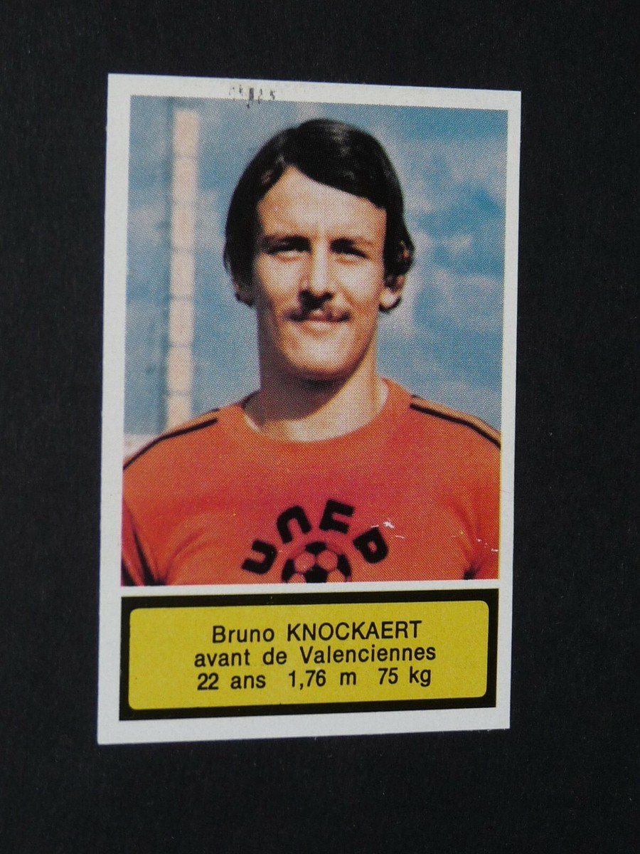 273 DIDIER SIX ROOKIE AGEDUCATIFS FOOTBALL 1974-1975 USVA US VALENCIENNES ANZIN