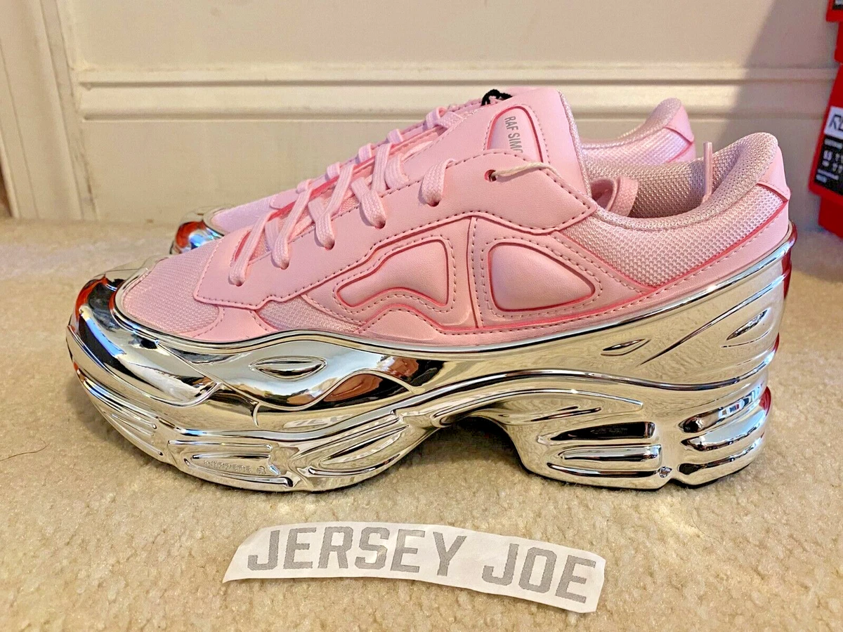 Silver and pink raf top simons