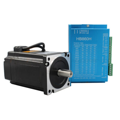 12.5N.m Closed Loop Stepper Motor Kit Hybird Servo Driver HB860H + 86HB250-156B-