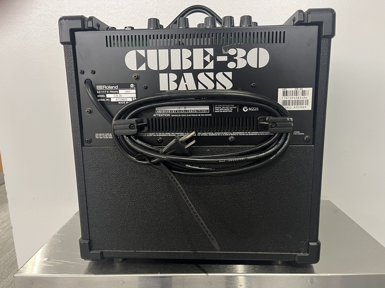 Roland Cube 30 Bass Amplifier eBay