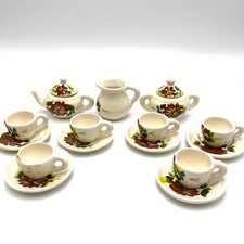 Unique Ceramic Miniature Tea Set