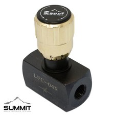 Hydraulic Flow Control Needle Valve, 1/4&Prime; NPT Ports