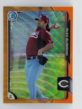 2015 Bowman Chrome Baseball - Orange Shimmer Refractor Reds - ALEX BLANDINO