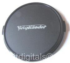 67mm Voigtlander Front Lens Cap Cover Japan Genuine OEM 67 mm Snap-on MFT Mount