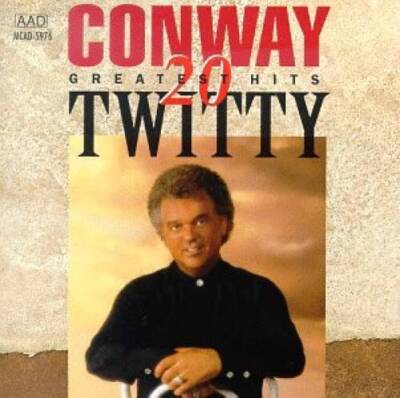 Conway Twitty - 20 Greatest Hits - Audio CD By Conway Twitty - GOOD