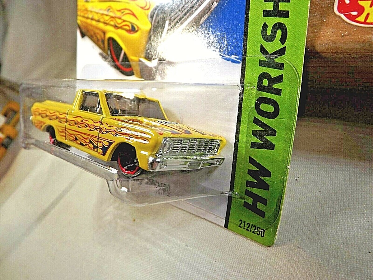 ルース ホットウィール 65 フォード ランチェロ トラック イエロー