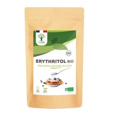 Erythritol bio en poudre - Conditionné en France - Vegan - 400g