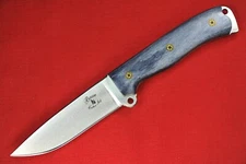 2011 Busse Custom C.A.B.S. .148" Convexed Satin INFI, Grey Giraffe Bone Handle