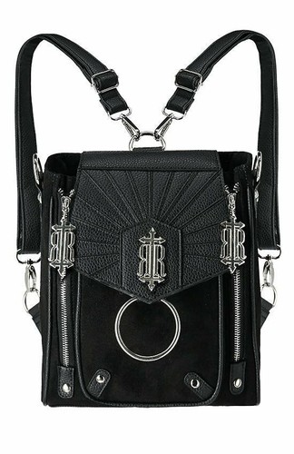 Restyle Circle O-Ring Zipper Gothic 