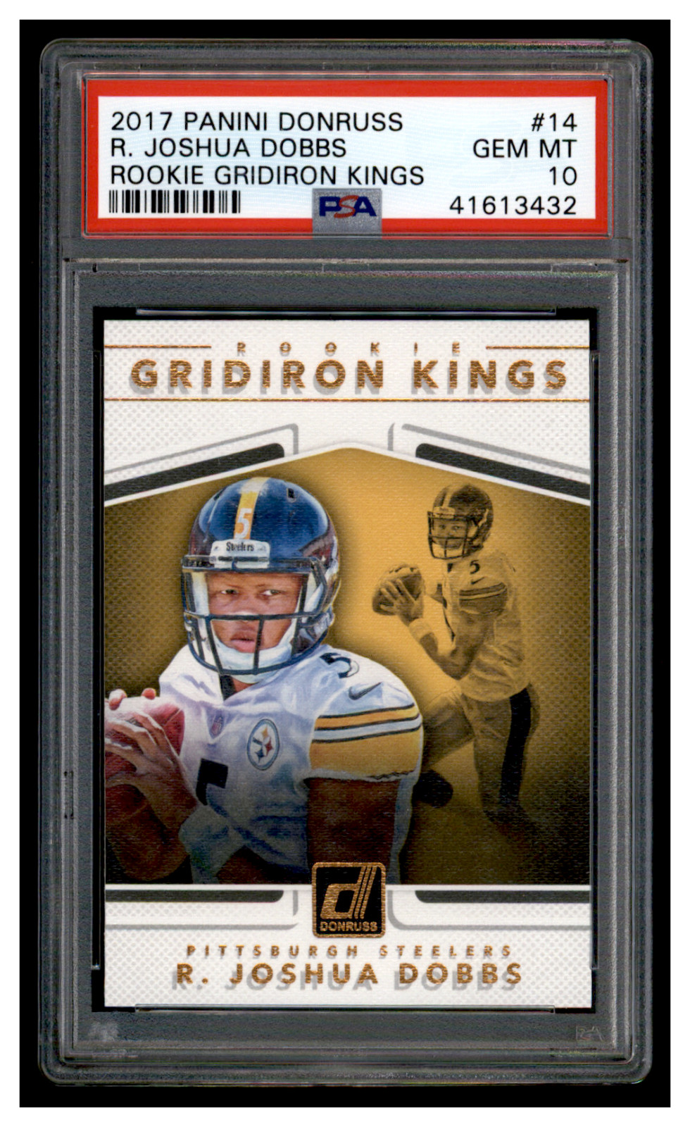 Joshua Dobbs Panini Donruss Rookie Gridiron Kings #14 Base