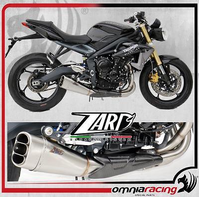 Scarico Zard "Short" omologato per Triumph Street Triple 675/R 2013 13> - Picture 1 of 5