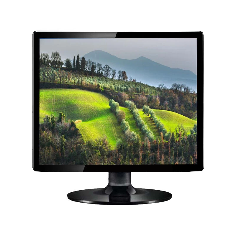 19'' Portable Computer VGA  PC Display HD TV Screen  HDMI CCTV Security Monitor - Image 4 of 4